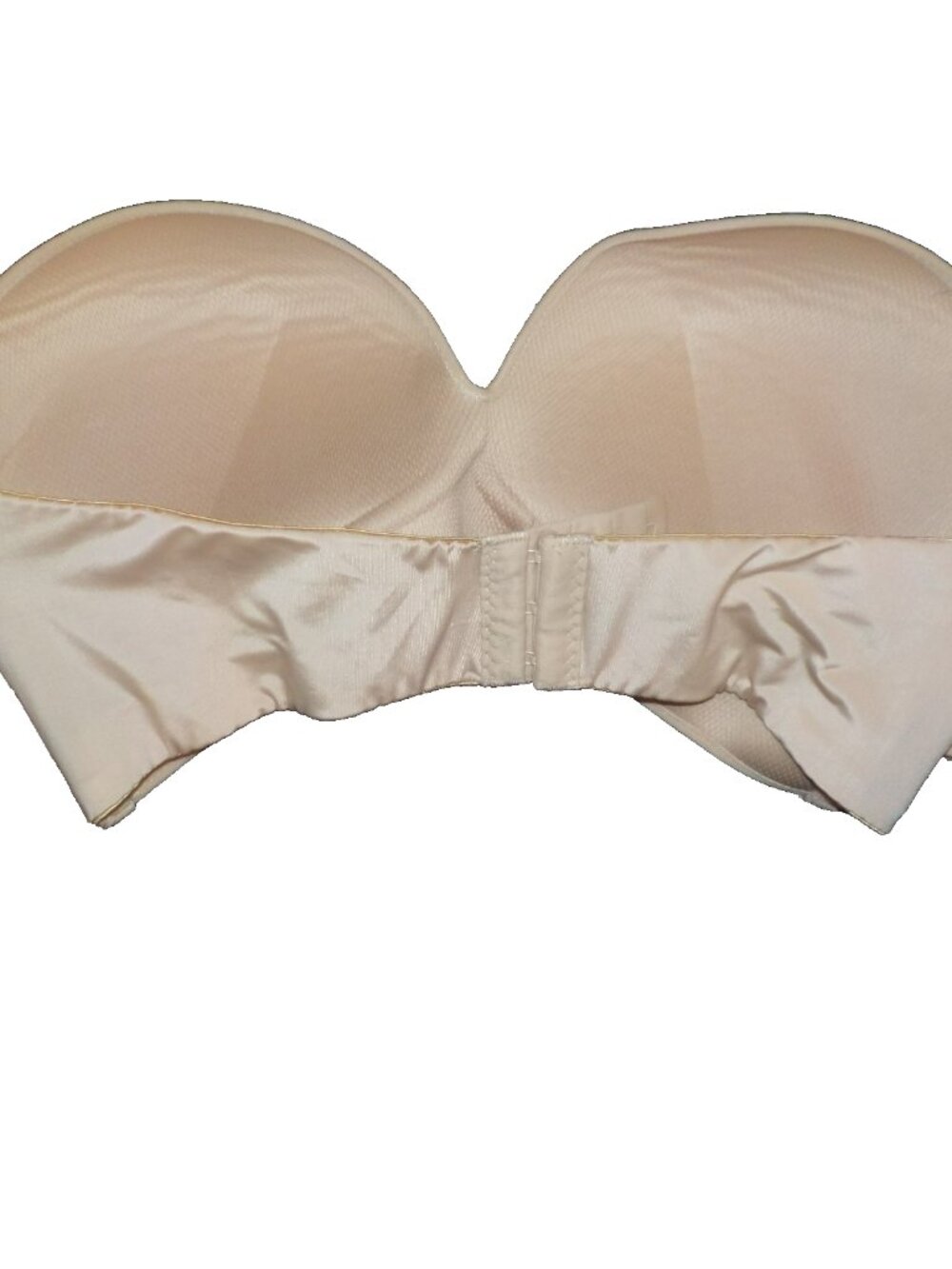 (Lot of 2) O2 Strapless Contoured Push-up Bra Uplifting Front Straps Size 38/8 - Picture 4 of 7